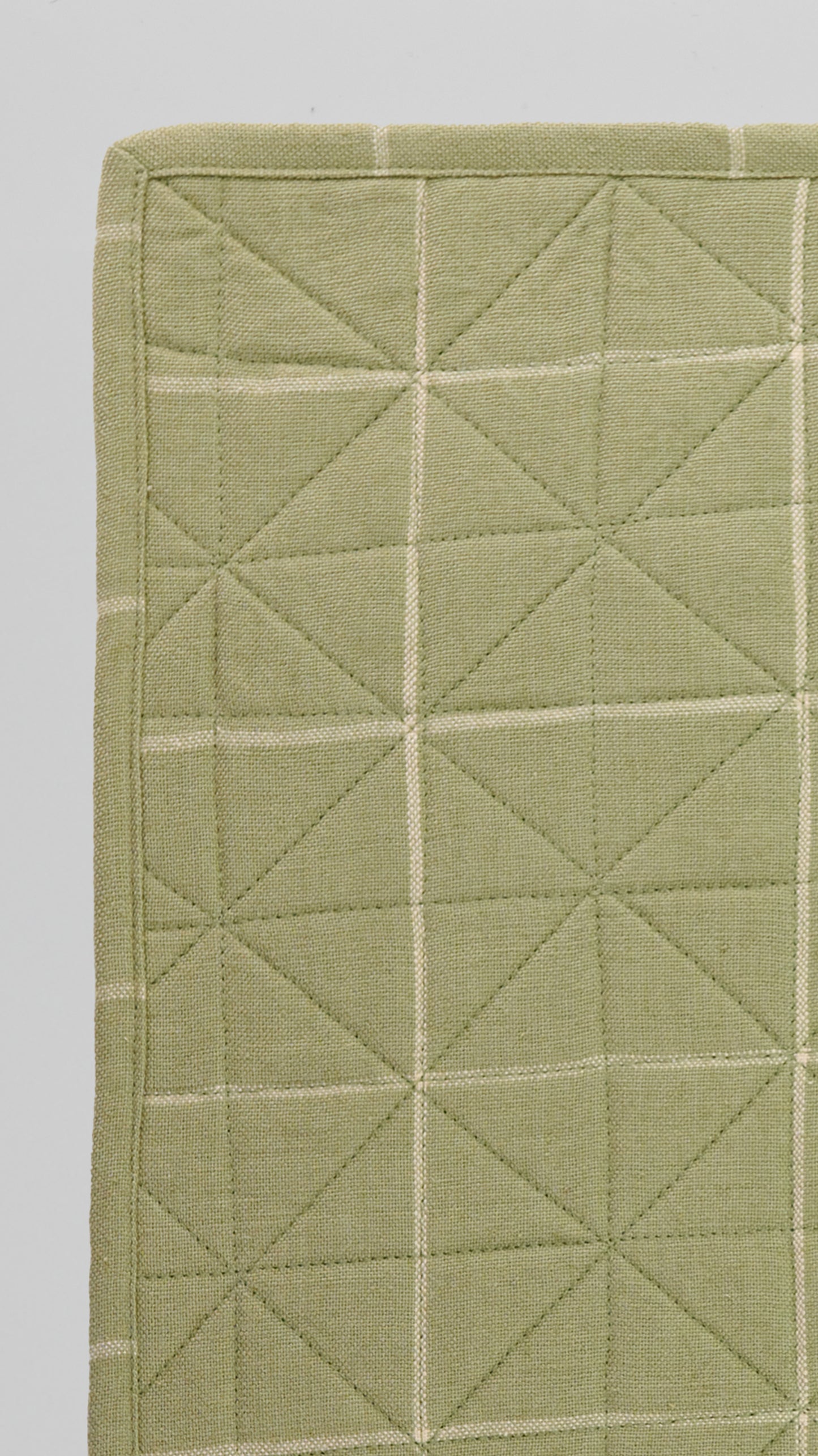 SET DE 2- INDIVIDUAL RECTANGULAR VERDE