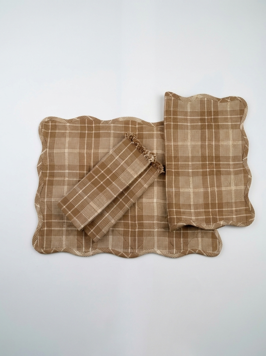 SET 11 - INDIVIDUALES NUBE TABACO & SERVILLETAS