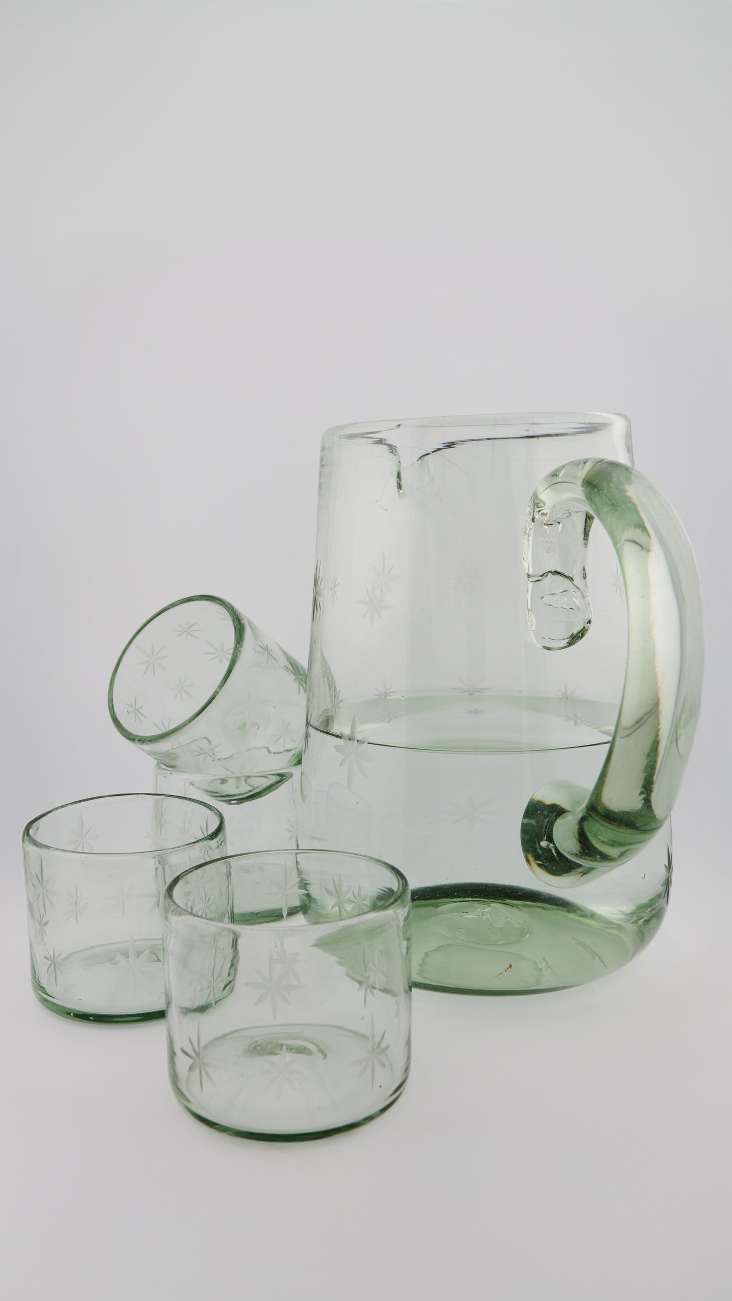 SET 08 – JARRA Y VASOS ESTRELLAS