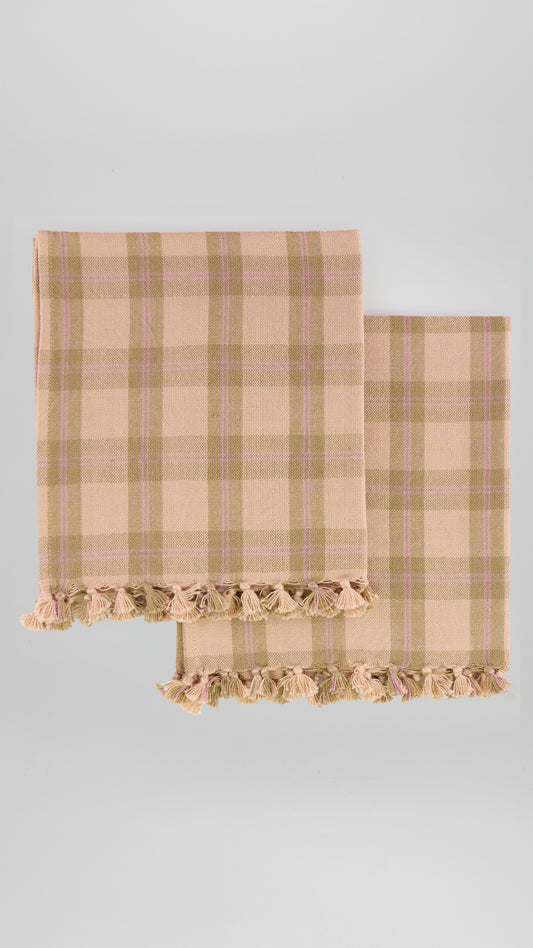 SET OF 2 - NUDE NAPKINS