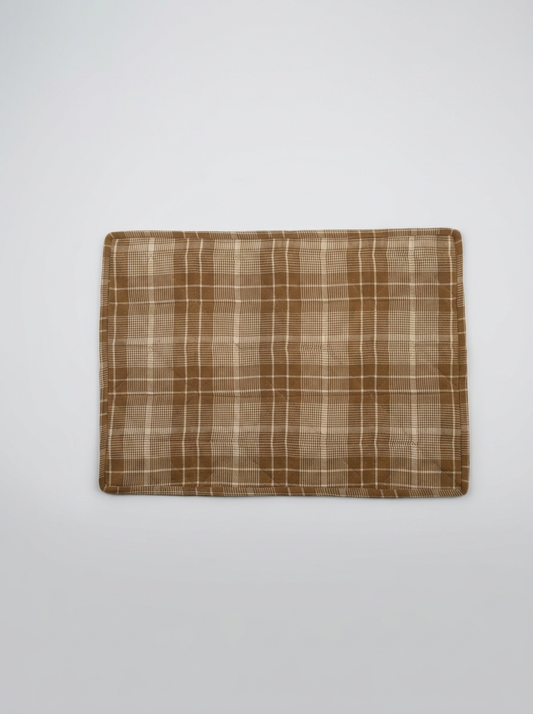 SET DE 2 - INDIVIDUAL RECTANGULAR TABACO