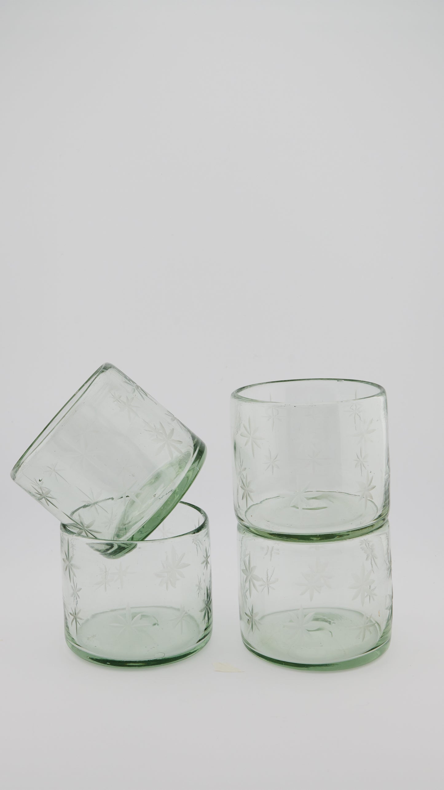 SET DE 4 - VASO CHICO ESTRELLAS