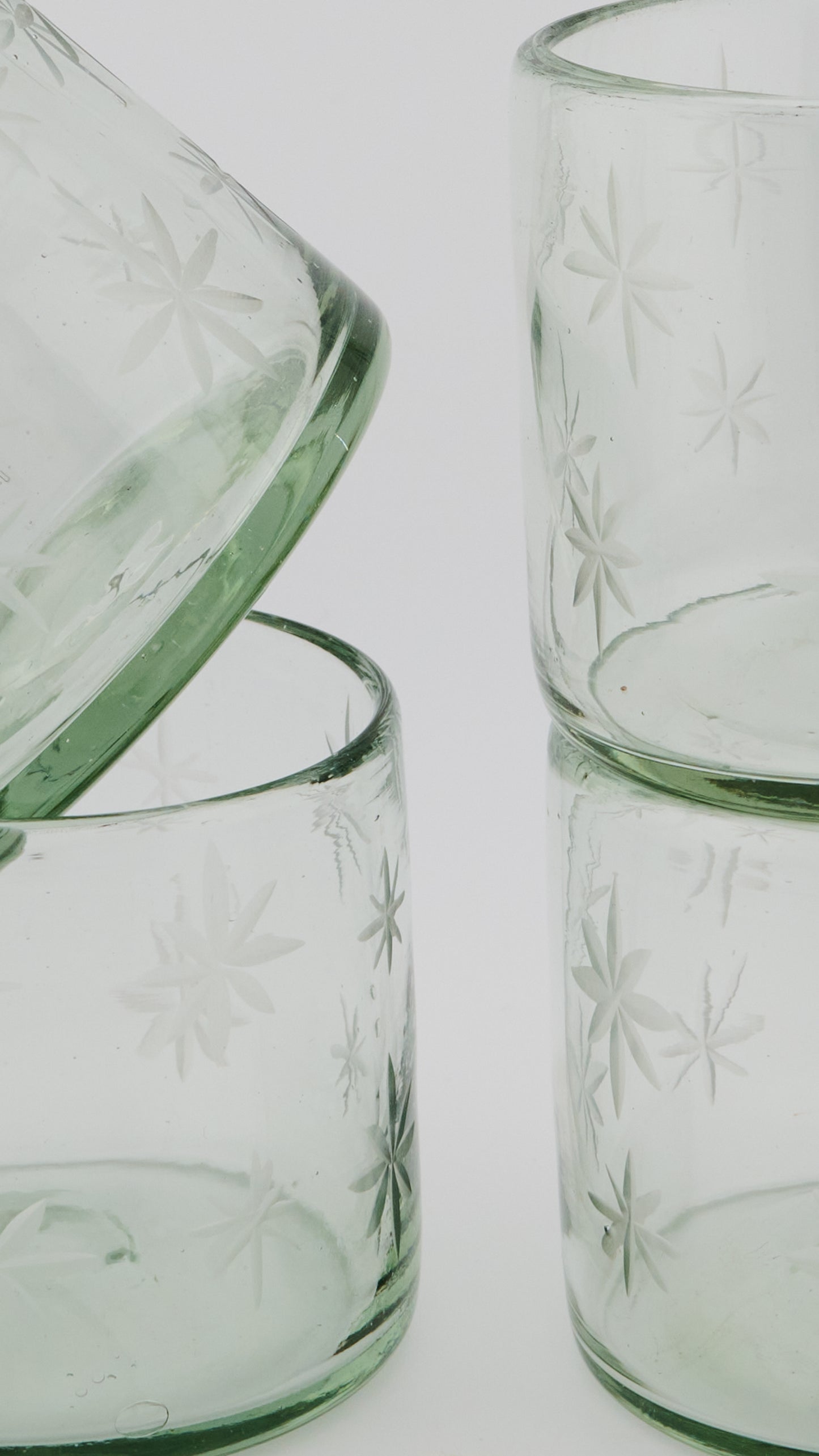 SET DE 4 - VASO CHICO ESTRELLAS