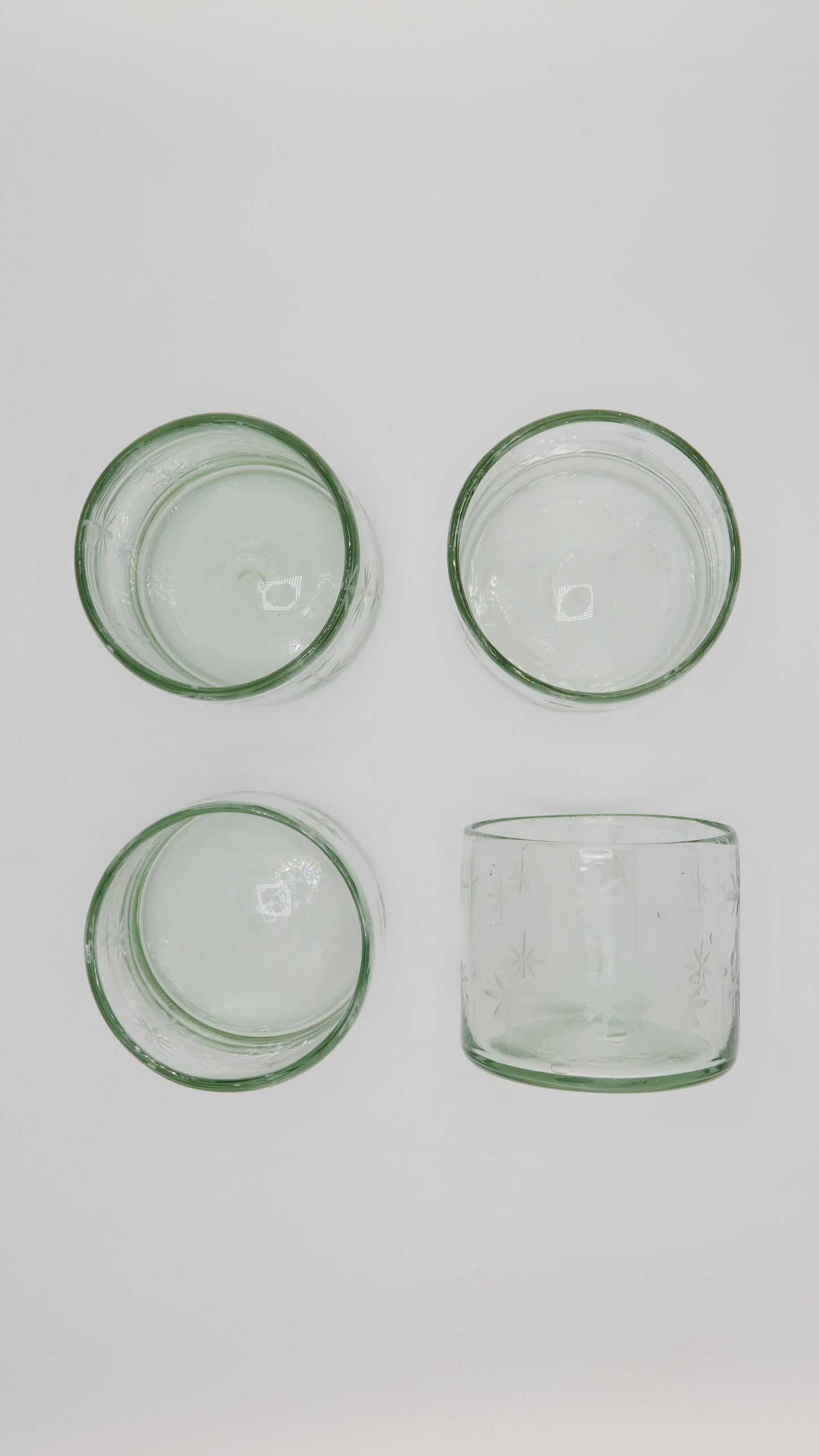 SET DE 4 - VASO CHICO ESTRELLAS
