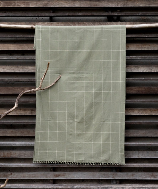 Mantel Rectangular Verde Olivo