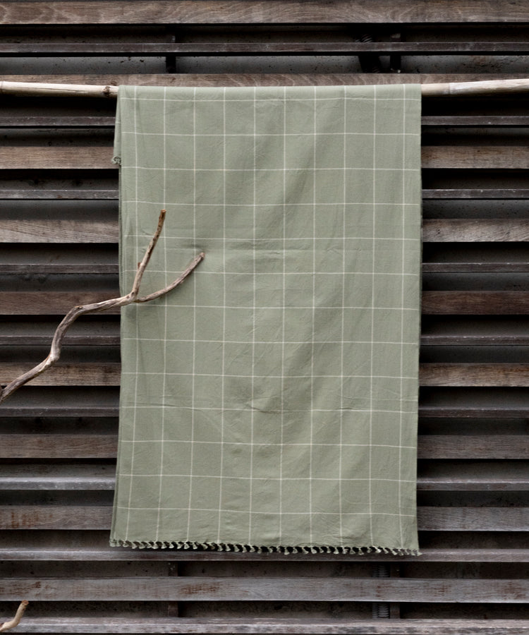Mantel Rectangular Verde Olivo